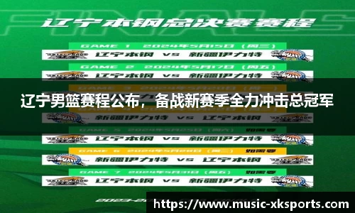 辽宁男篮赛程公布，备战新赛季全力冲击总冠军
